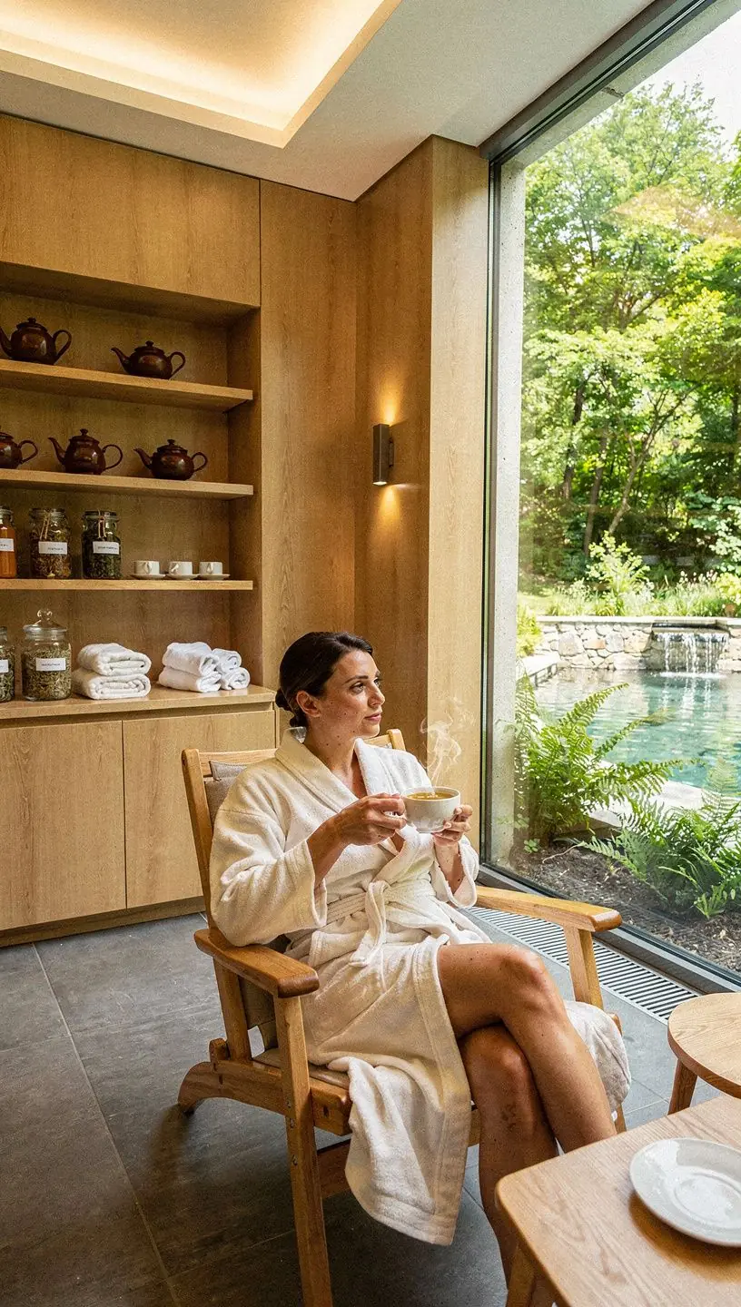 Napi tea fogyasztás, egészséges életmód részeként, vérnyomás kezelésére.